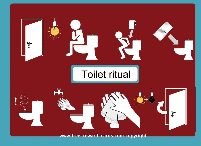 Potty Ritual daily rythm card toilet ritual - Website